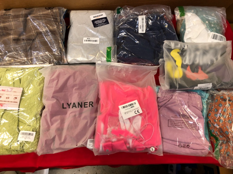 Photo 1 of BAG LOT OF MISC CLOTHES (SIZES VARIES)