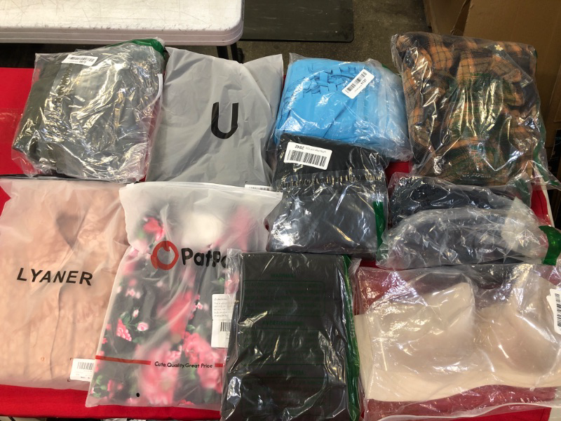 Photo 1 of BAG LOT OF MISC CLOTHES (SIZES VARIES)