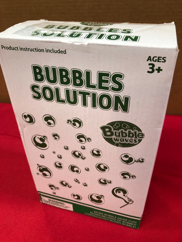 Photo 2 of BUBBLES SOLUTION  