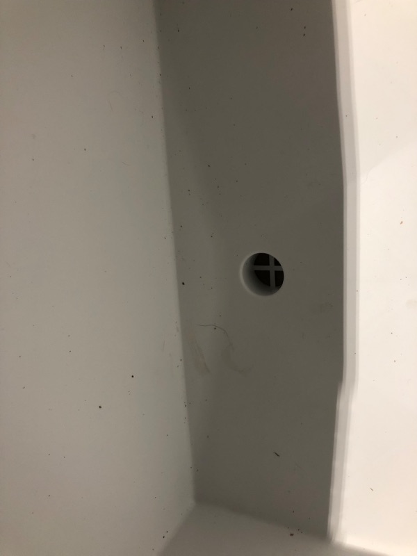 Photo 2 of ***USED - DIRTY - SEE PICTURES***
Project Source 24-in x 24-in 1-Basin White Freestanding Utility Tub with Drain with Faucet