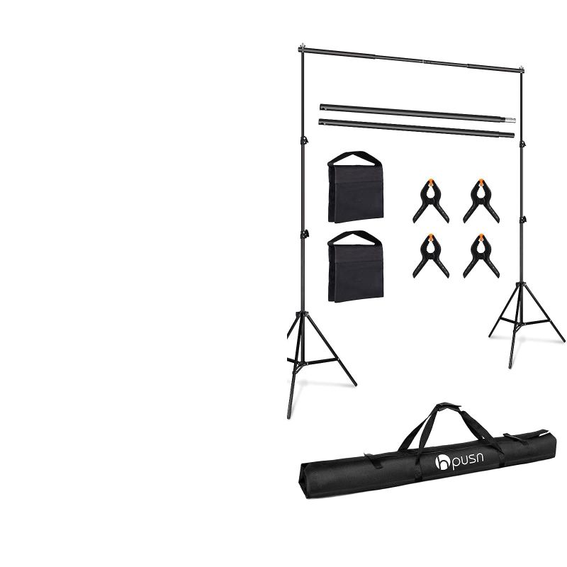 Photo 1 of HPUSN Photo Video Studio 10ft. Adjustable Backdrop Stand, 