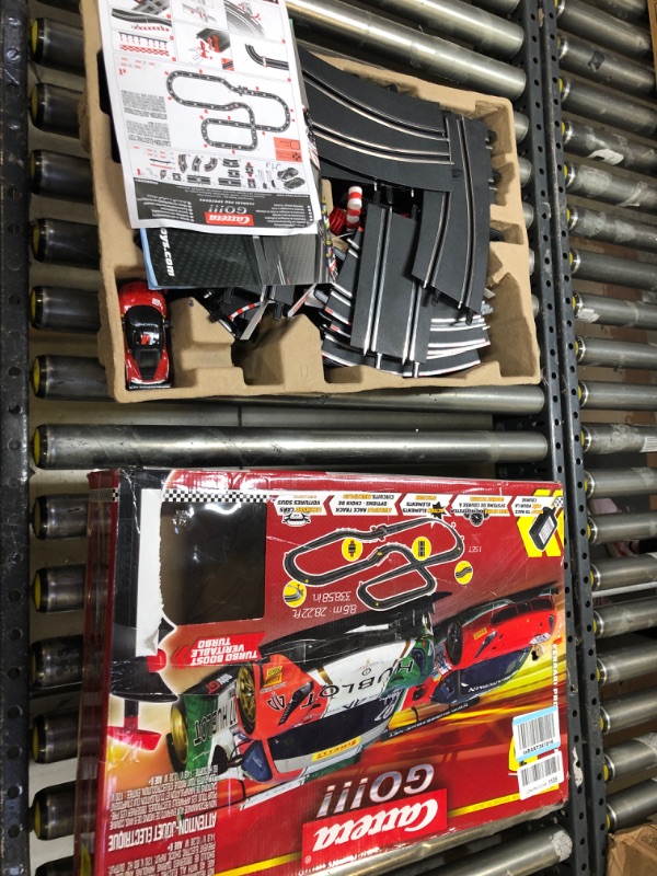 Photo 2 of Carrera GO!!! Electric Powered Slot Car Racing Kids Toy Race Track Set 1:43 Scale, Ferrari Pro Speeders