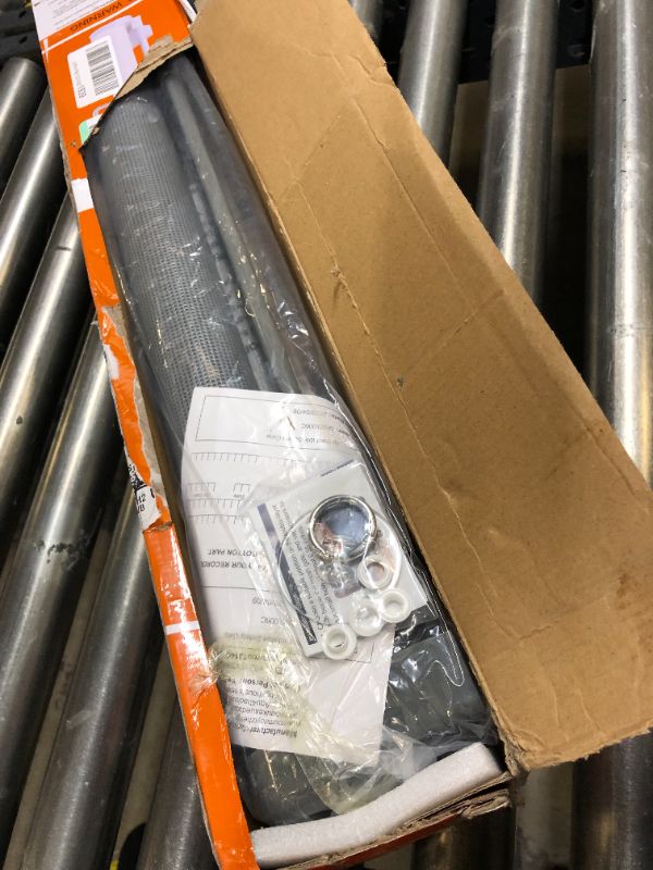 Photo 1 of Upgrade 120 Inch Extra Wide Retractable Baby Gate Extra Long Dog Gate for The House Retractable Baby Gates for Doorways Large Retractable Pet Gate for Dogs Mesh Baby Gates for Wide Openings(Grey) 120 IN Grey