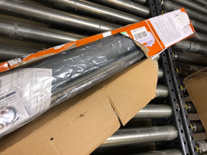 Photo 1 of Upgrade 120 Inch Extra Wide Retractable Baby Gate Extra Long Dog Gate for The House Retractable Baby Gates for Doorways Large Retractable Pet Gate for Dogs Mesh Baby Gates for Wide Openings(Grey) 120 IN Grey