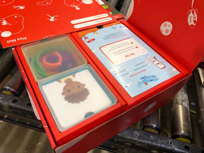 Photo 1 of Osmo-Little Genius Starter Kit for Fire Tablet-4 Educational Learning Games-Preschool Ages 3-5-Phonics,Problem Solving & Creativity-STEM Toy Gifts,Kids(Osmo Fire Tablet Base Included) Fire 4 Games