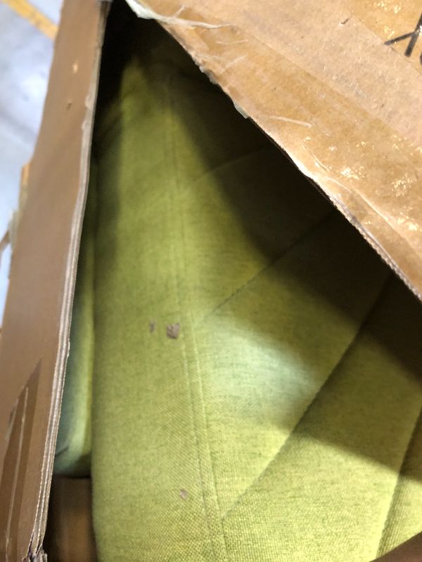 Photo 4 of ZNTS 70.47" Green Fabric Double Sofa with Split Backrest  W1658120161
