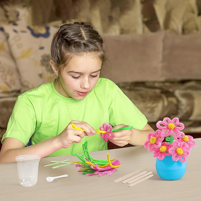 Photo 1 of  Glass Flower Growing Kit for Kids and Adults, Science Experiment Kits for Kids