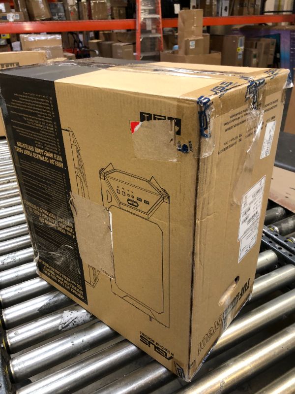 Photo 1 of ASUS TUF Gaming GT301 Mid-Tower Compact Case for ATX Motherboards with honeycomb Front Panel, 120mm AURA Addressable RBG fans, headphone hanger, and 360mm radiator support, 2 x USB 3.2 TUF GT301 Case