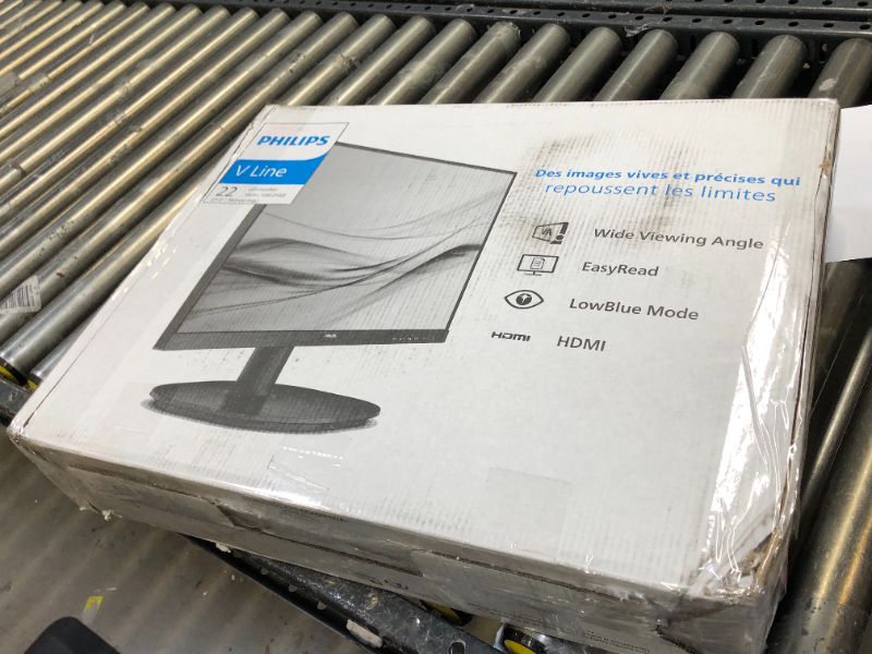 Photo 5 of PHILIPS Computer Monitors 22 inch Class Thin Full HD (1920 x 1080) 75Hz Monitor, VESA, HDMI & VGA Port, 4 Year Advance Replacement Warranty, 221V8LN 22" Class Full HD | VA