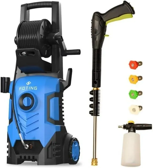 Photo 1 of 
FOTING KLC-A3 Electric Pressure Washer 1800W with 4 Nozzles 2030 PSI