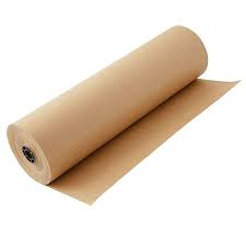 Photo 1 of  Kraft Paper Roll Heavy Duty Thick Brown Kraft Wrapping Paper Roll for DIY Kunst und Skulpturen Postal,Gift Wrapping,Protecting Tabletop