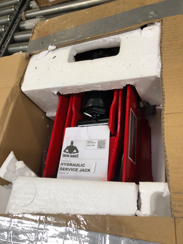 Photo 1 of Jack Boss Floor Jack 3 Ton Capacity Fast Lift Service Jack Steel Heavy Duty Hydraulic Car Jack