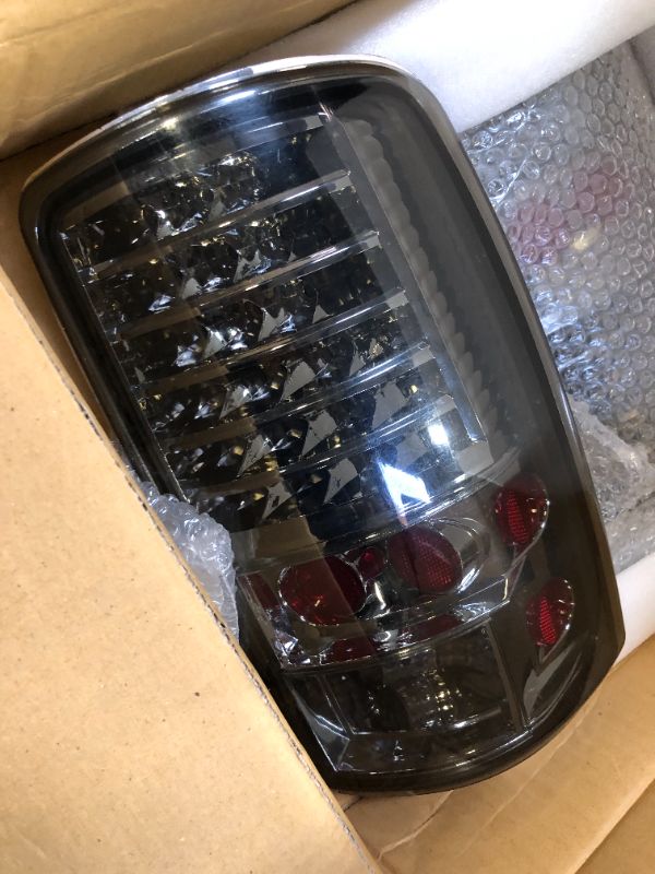 Photo 1 of Hikaru Parts Left + Right Black Smoke Lens Liftgate Model LED Tail Light Brake Lamp Compatible With Chevrolet GMC Suburban Tahoe Yukon XL Denali 5.3L 6.0L 8.1L 2000 2001 2002 2003 2004 2005 2006