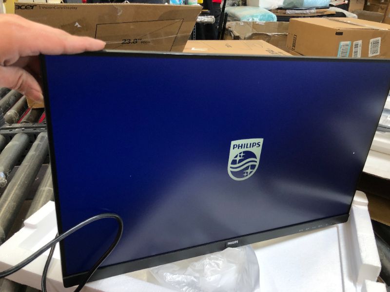 Photo 2 of PHILIPS New 24 inch Frameless Full HD (1920 x 1080) 100Hz Monitor, VESA, HDMI x1, VGA Port x1, Eye Care,241V8LB 24" Class Full HD | 100Hz