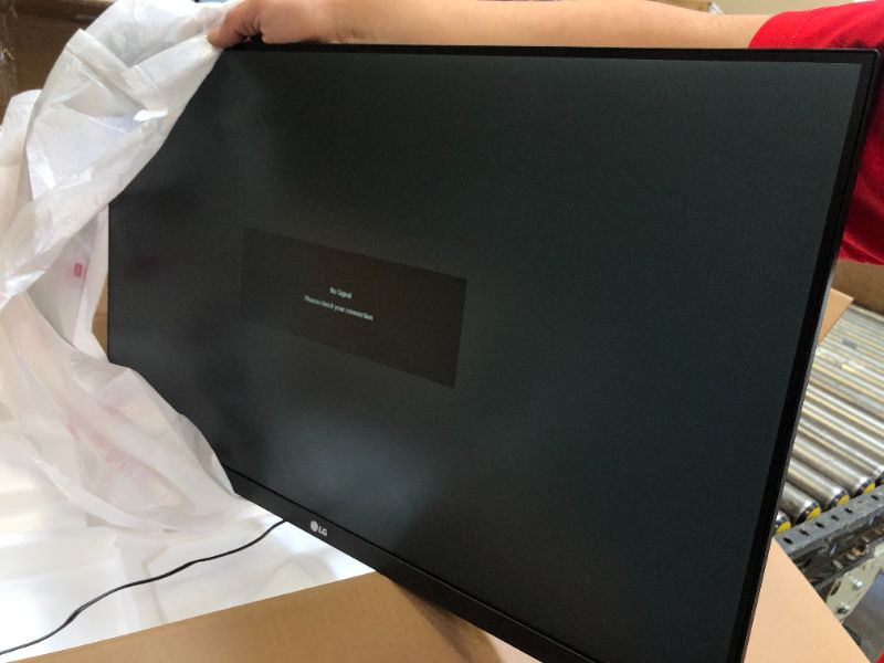 Photo 1 of LG FHD 27-Inch Computer Monitor 27MK600M-B, IPS with AMD FreeSync, Black 27 Inches