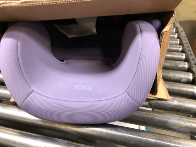 Photo 2 of Britax Highpoint Backless Belt-Positioning Booster Seat, SafeWash Purple Ombre