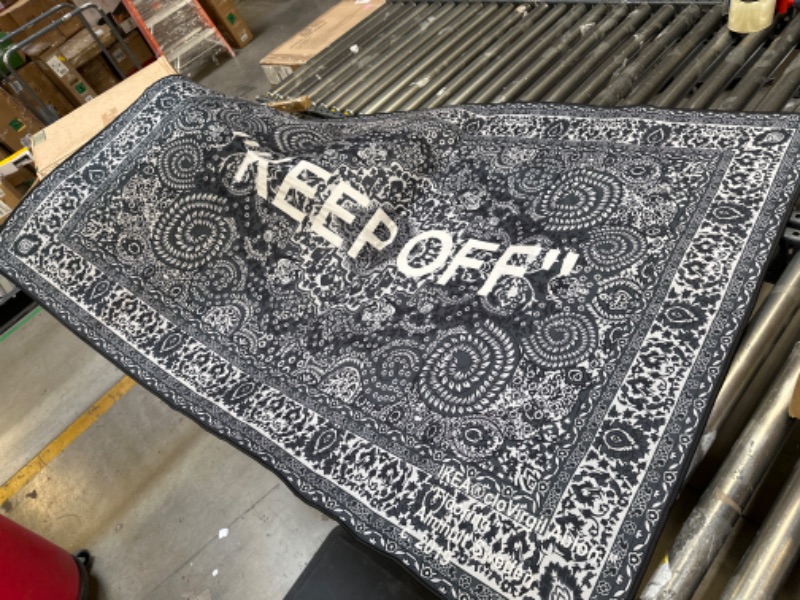 Photo 3 of "KEEP OFF" Rug 200x300 CM
