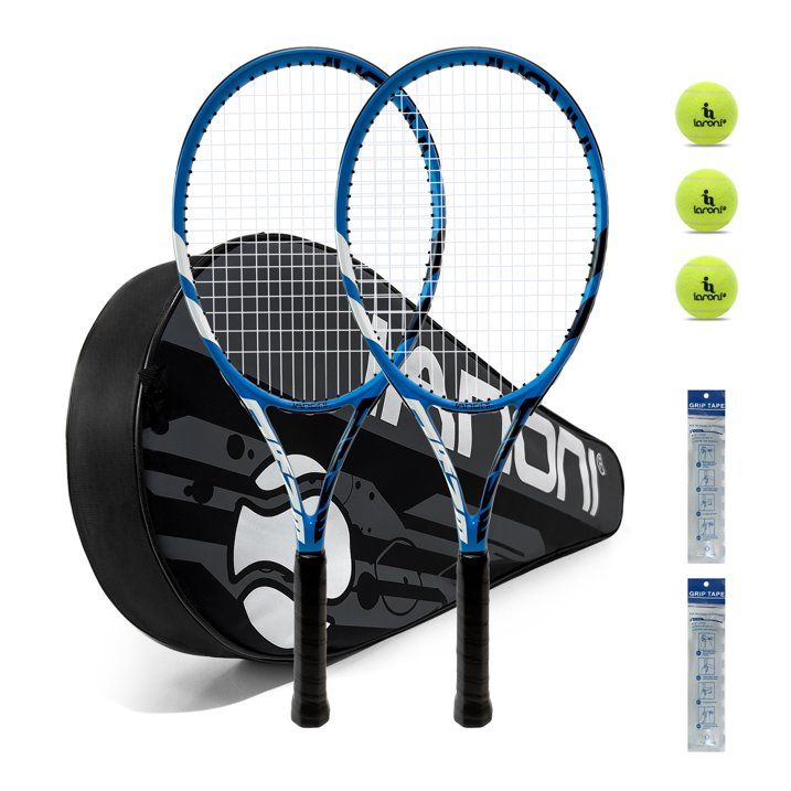 Photo 1 of 2 TENNIS RACKETS AND A BALL 