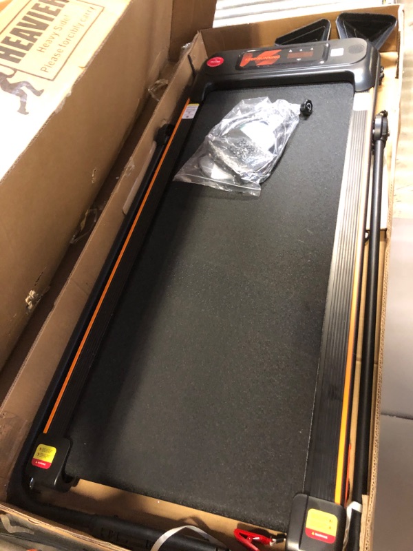 Photo 2 of YGZ Treadmill with Incline, Foldable Walking Pad Under Desk, 2.5HP Treadmills for Home/Office, Installation-Free, Remote Control/App Control