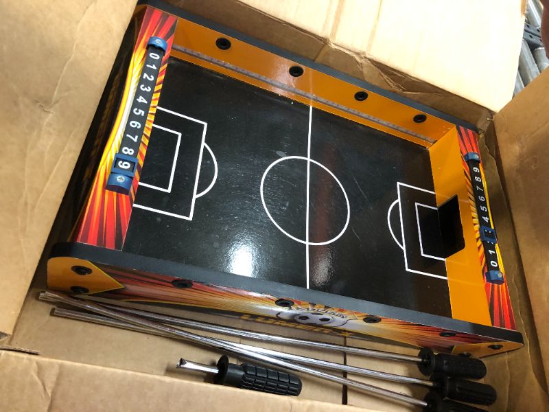 Photo 2 of Cipton Sports Led Light Up Tabletop Foosball Set