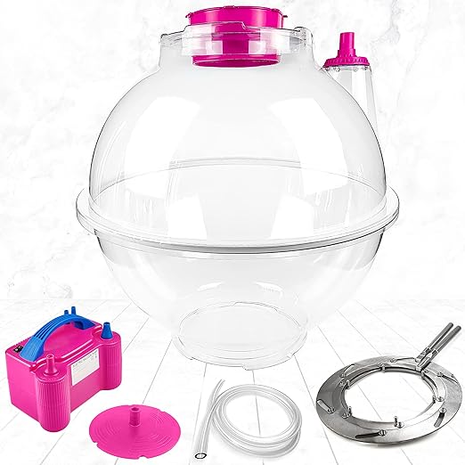 Photo 1 of BLOONSY Balloon Stuffing Machine | Balloon Stuffer Machine Kit with Electric Air Pump and Expander Tool
