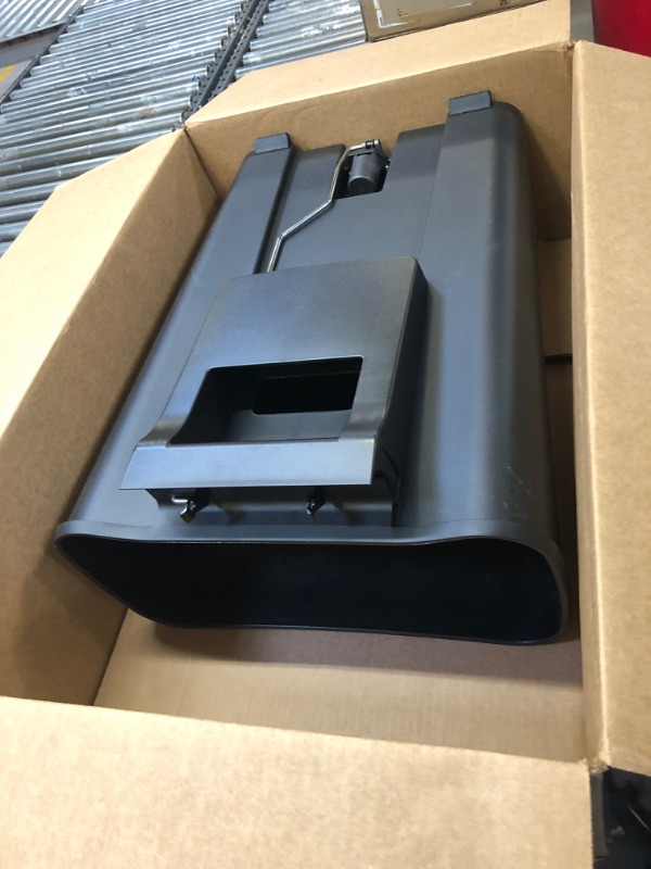 Photo 1 of simplehuman 45 Liter / 12 Gallon Rectangular Kitchen Step Trash Can with Soft-Close Lid, Black Plastic & Code M Custom Fit Drawstring Trash Bags in Dispenser Packs, 100 Count