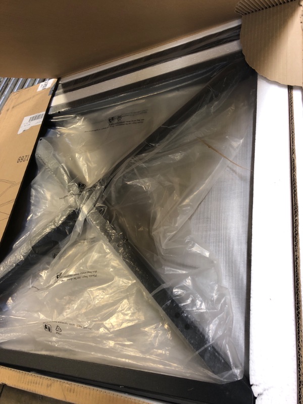 Photo 1 of IBF Large Home Office Computer Desk, Industrial Long Work Study Writing Desk, Simple Executive Conference Table for 2 Person, Wood Metal Double Pc Gaming Workstation in Bedroom, Light Grey Oak, 70 in