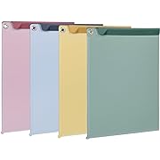 Photo 1 of JOYASK 4 Pcs Clipboard with Interior Storage Pockets,Clipboard Folder with Pen Holder Fits for Teachers Man Woman Office,Size 12.8''×9.1'' (4 Colors