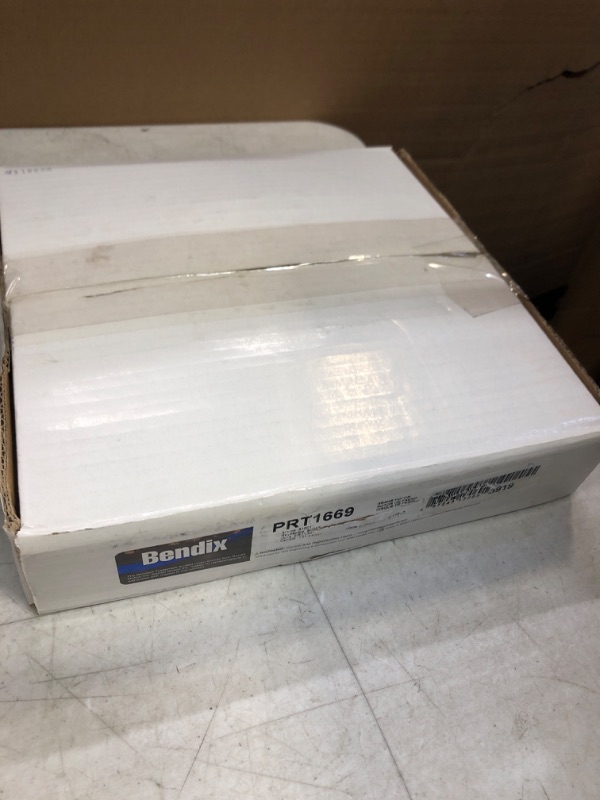 Photo 1 of Bendix Premium Drum and Rotor PRT1669 Front Brake Rotor