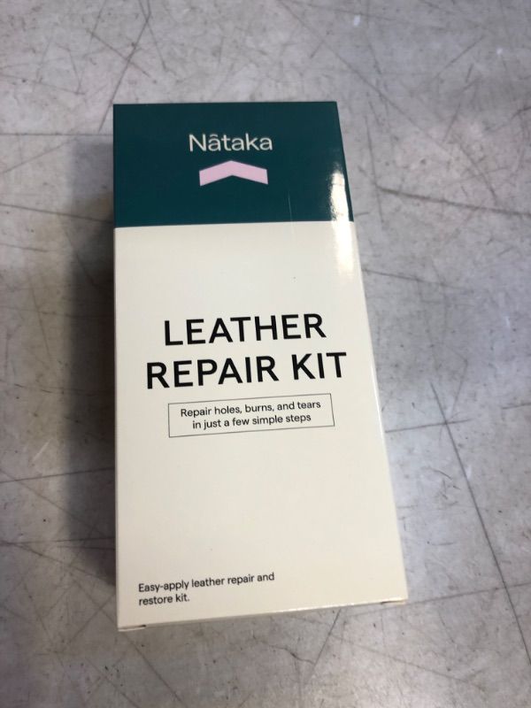 Photo 2 of Pure Repair Kit - Leather Color Restorer for Cracks Burns Furniture, Couch, Holes - Car Leather Seat Repair Kit for Cat Scratches - Leather Repair for All Types of Leather & Tackles Types of Damage