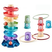 Photo 1 of Bu-buildup Ball Drop and Roll Swirling Tower, Stack, Drop and Go Ball Ramp Toy, Balls Ramp Whirling Stack and Toss Game for Toddler 9 Months & Up****factory sealed