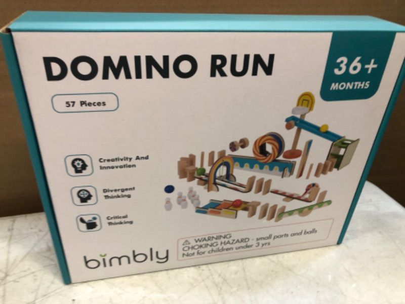 Photo 1 of DOMINO RUN BUILDING SET