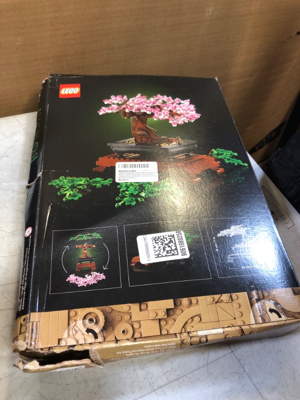 Photo 2 of LEGO Icons Bonsai Tree Building Set 10281 - Featuring Cherry Blossom Flowers, DIY Plant Model for Adults, Creative Gift for Home Décor and Office Art, Botanical Collection Design Kit