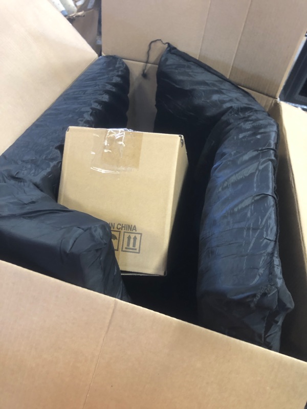 Photo 1 of WNPETHOME Orthopedic Dog Beds for Large Dogs, Extra Large Waterproof Dog Bed with Removable Washable Cover & Anti-Slip Bottom, Egg Crate Foam Pet Bed Mat, Multi-Needle Quilting XXL Dog Crate Bed XXL (47x29x3.5) Light Grey