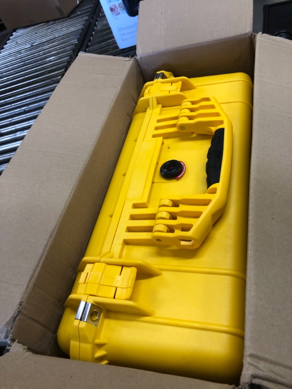 Photo 1 of Pelican 1550 Camera Case With Foam (Yellow) Yellow With Foam