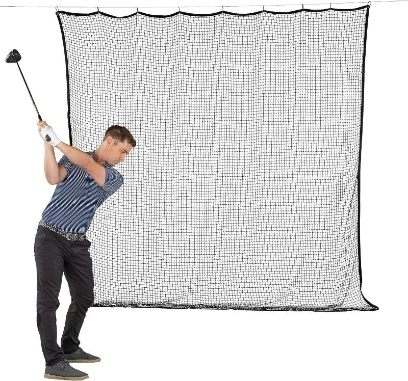 Photo 1 of GoSports Sports Netting - Hitting Net for Golf, Baseball, Hockey, Soccer, LAX and More - 10 ft, 15 ft, 20 ft
