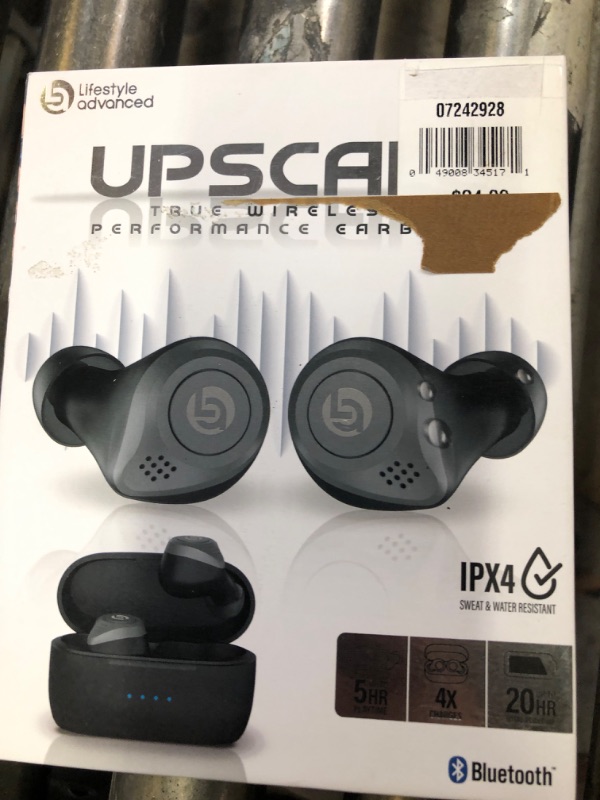 Photo 1 of UPSCALE TRUE WIRELESS PERFORMANCE EARBUDS 