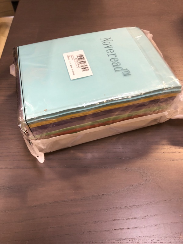 Photo 1 of Noveread 18 Pads Sticky Notes 8x6 Inch 9 Bright Colors Self Sticky Note Pads Strong Adhesive Note Memo Pads for Office Supplies College Studying Essential, 45 Sheets/pad (810 Sheets in Total)