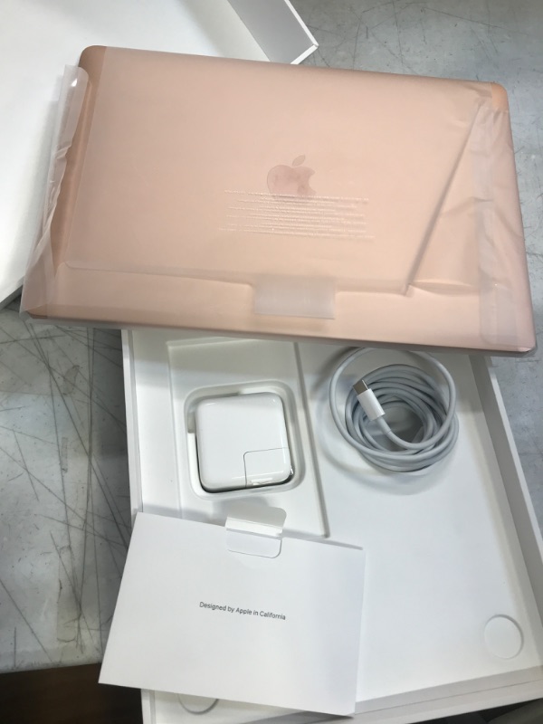 Photo 2 of Apple 2020 MacBook Air Laptop M1 Chip, 13" Retina Display, 8GB RAM, 256GB SSD Storage, Backlit Keyboard, FaceTime HD Camera, Touch ID. Works with iPhone/iPad; Gold 256GB Gold