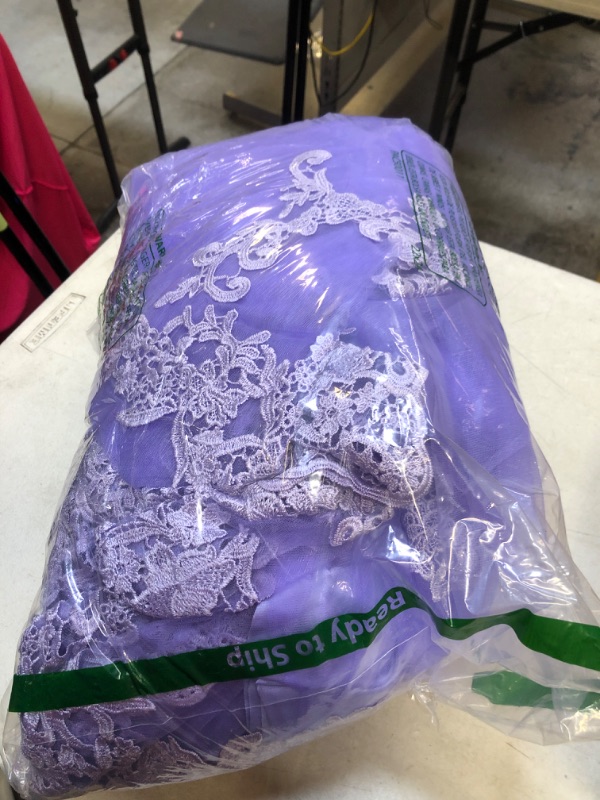 Photo 2 of ball gown dress- purple 