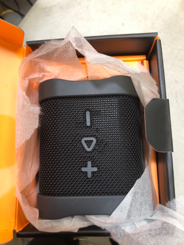 Photo 2 of Skullcandy Terrain Mini Wireless Bluetooth Speaker - IPX7 Waterproof Portable with Dual Custom Passive Radiators, 14 Hour Battery, Nylon Wrist Wrap, & True Stereo
