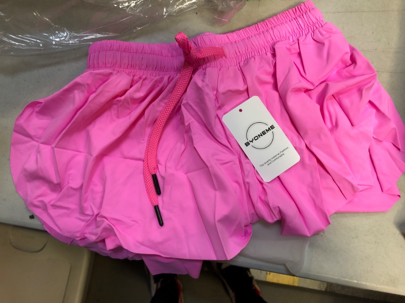 Photo 1 of girls shorts- pink size 130 