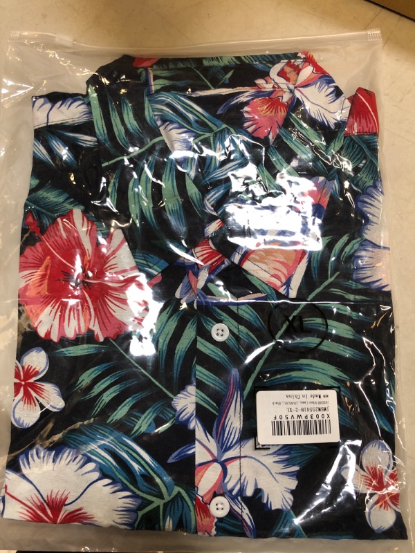 Photo 1 of mens casual aloda paradise short sleeve shirt - size - xl 