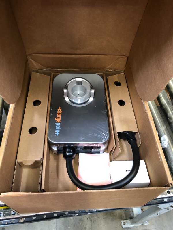 Photo 2 of ChargePoint Home Flex Electric Vehicle (EV) Charger, 16 to 50 Amp, 240V, Level 2 WiFi Enabled EVSE, UL Listed, ENERGY STAR, NEMA 14-50 Plug or Hardwired, Indoor / Outdoor, 23-foot cable , Black