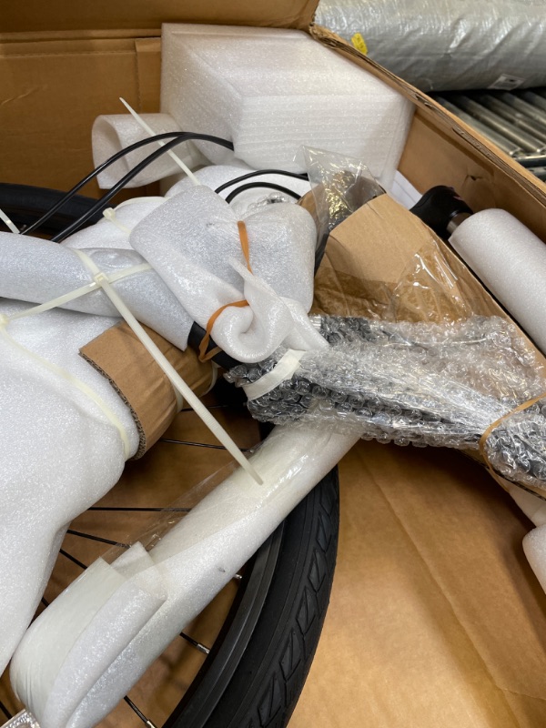 Photo 1 of Schwinn Voyageur Electric Bike, Mechanical Disc Brakes Dark Blue Medium Step-Through Frame Mid-drive