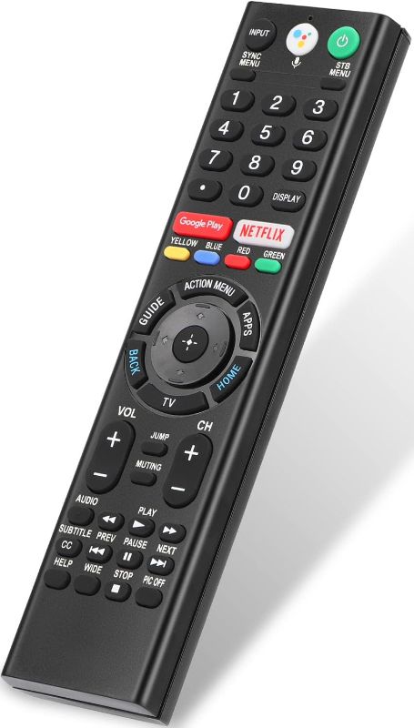 Photo 1 of Gvirtue Voice Remote Control RMF-TX310U for Sony TV, Replacement for Sony Bravia OLED LED 4K 8K UHD Smart Android/Google TV, with Netflix, Google Play Buttons
