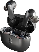 Photo 1 of Skullcandy Rail ANC In-Ear Noise Cancelling Wireless Earbuds, 27 Hr Battery, Microphone, Works with iPhone Android and Bluetooth Devices - True Black Rail ANC Black