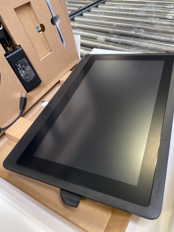 Photo 1 of Wacom Cintiq 16 Drawing Tablet with Screen (DTK1660K0A) Bundle with Wacom Pro Pen Slim (KP301E00DZ) Small Drawing Tablet + Pen Slim