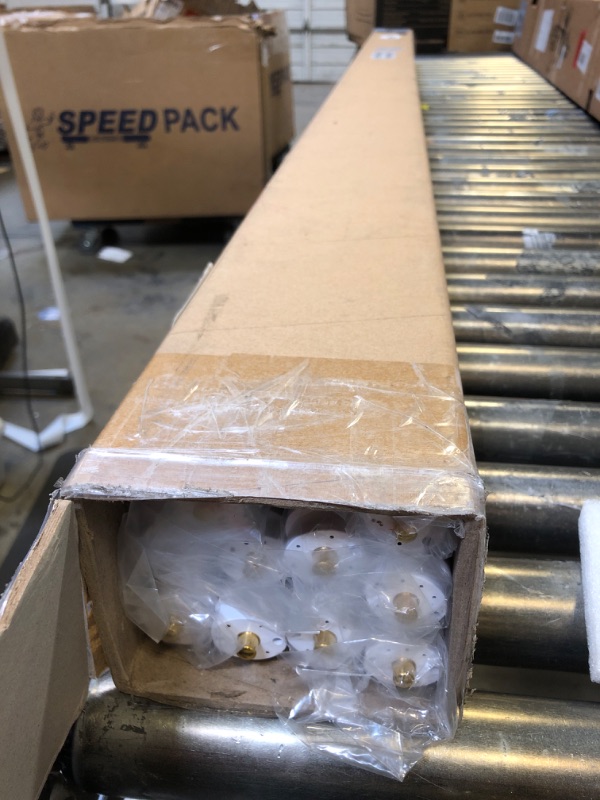 Photo 1 of 10PCS,8 FT LED Bulbs, 120W 13500lm 5000K Daylight, Super Bright, T8 T10 T12 LED Tube Lights, FA8 Single Pin LED Lights,V Shape, Clear Cover, 8 Foot LED Bulbs
