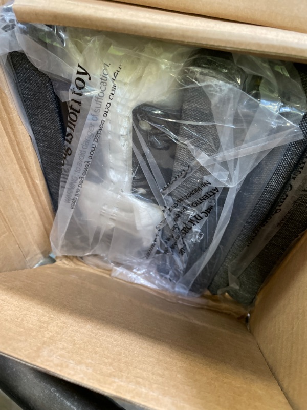 Photo 1 of ZINUS Upholstered Metal and Wood Box Spring / 9 Inch Mattress Foundation / Easy Assembly / Fabric Paneled Design, King 9 Inch Mattress Foundation King